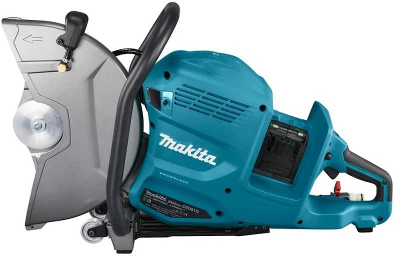 Makita CE001GZ Akumuliatorinis pjūklas XGT, 40V MAX x2 (80V MAX), diskas 355mm, max 127mm BL-M, 14.1kg, Be akumuliatorių ir kroviklio!