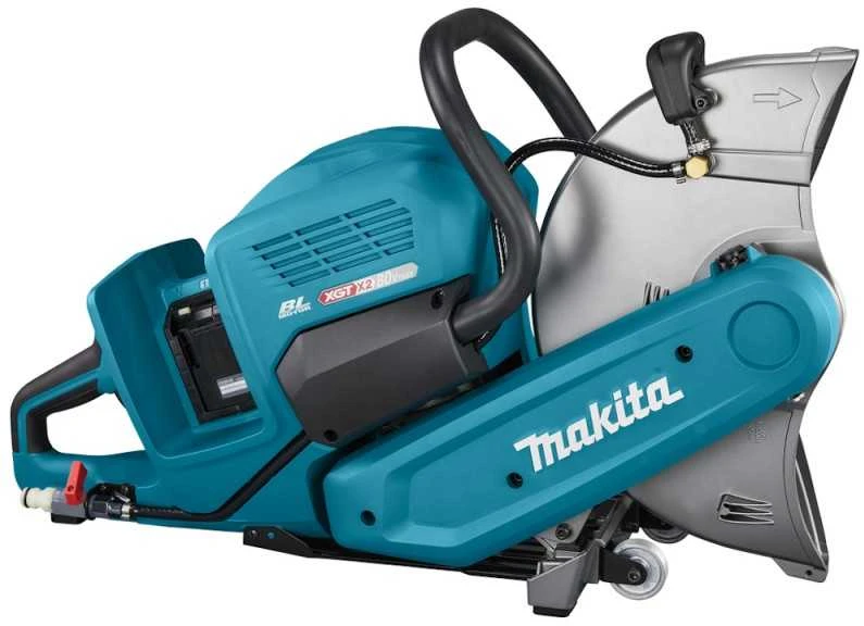 Makita CE001GZ Akumuliatorinis pjūklas XGT, 40V MAX x2 (80V MAX), diskas 355mm, max 127mm BL-M, 14.1kg, Be akumuliatorių ir kroviklio!