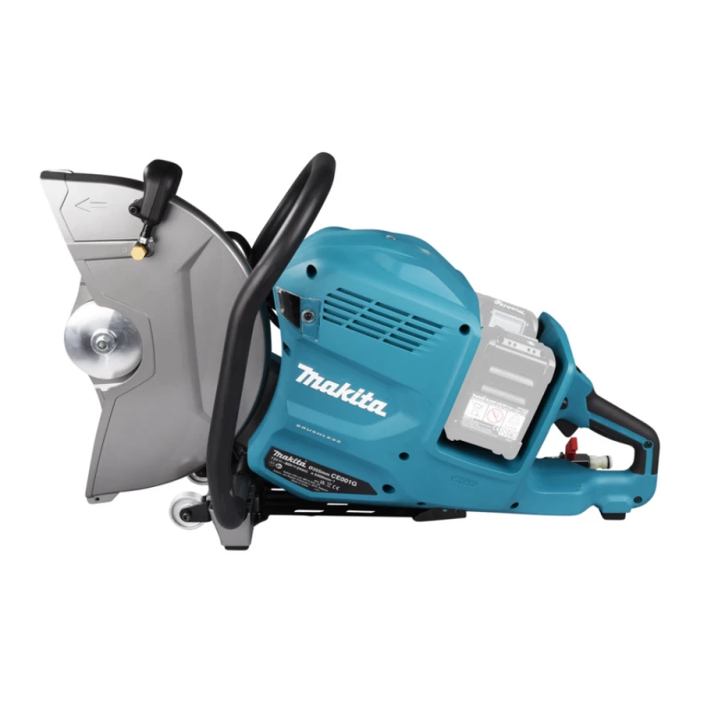 Makita CE001GZ01 Akumuliatorinis pjūklas XGT, 40V MAX x2 (80V MAX), diskas 355mm, max 127mm BL-M, 14.1kg, Be akumuliatorių ir kroviklio! Komplektaciniai diskai E-12996