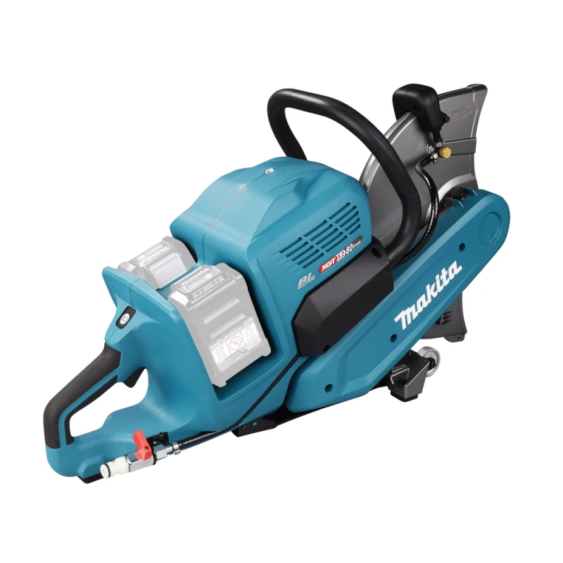 Makita CE001GZ01 Akumuliatorinis pjūklas XGT, 40V MAX x2 (80V MAX), diskas 355mm, max 127mm BL-M, 14.1kg, Be akumuliatorių ir kroviklio! Komplektaciniai diskai E-12996