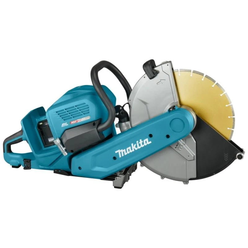 Makita CE002GZ01 Akumuliatorinis pjūklas (Pjaustytuvo modelis, skirtas sausam pjovimui ir naudojimui su dulkių siurbliu) XGT, 40V MAX x2 (80V MAX), diskas 355mm, max 127mm BL-M, 14.1kg, Be akumuliatorių ir kroviklio! Komplektaciniai diskai D-56998