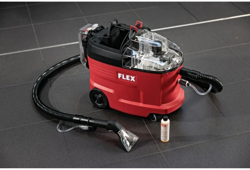 Akumuliatorinis plaunantis siurblys FLEX VC-SE 9 2x18