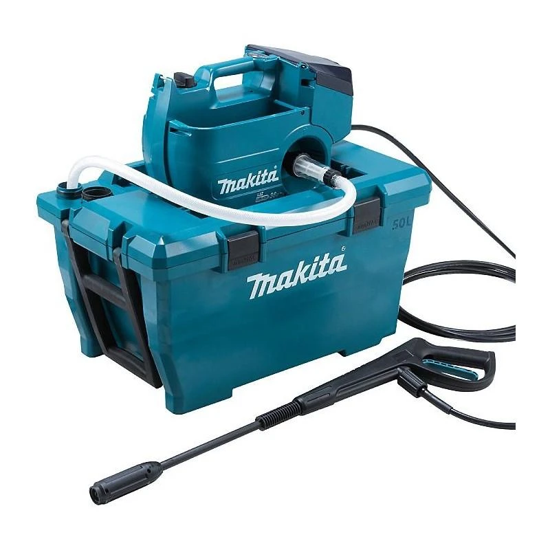 Makita DHW080ZK plovimo įrenginys su 50L vandens talpa