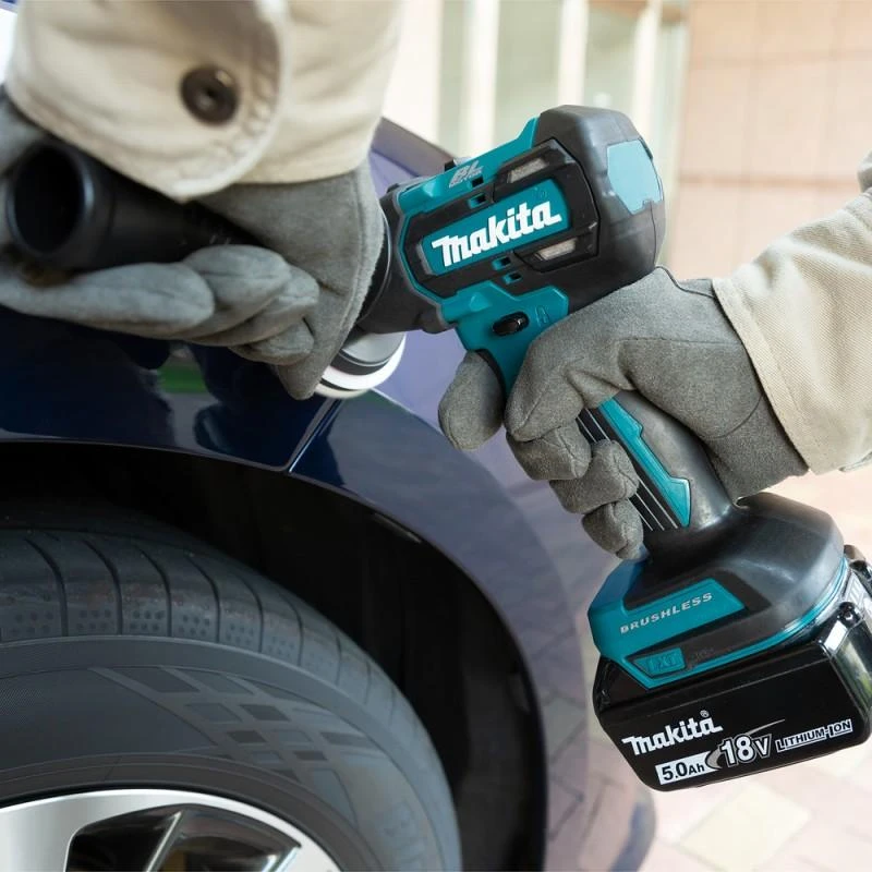Makita DPV300Z Akumulatorinis poliruoklis 18V Li-ion, 75MM, BL motors, Be akumuliatorių ir kroviklio!!!!