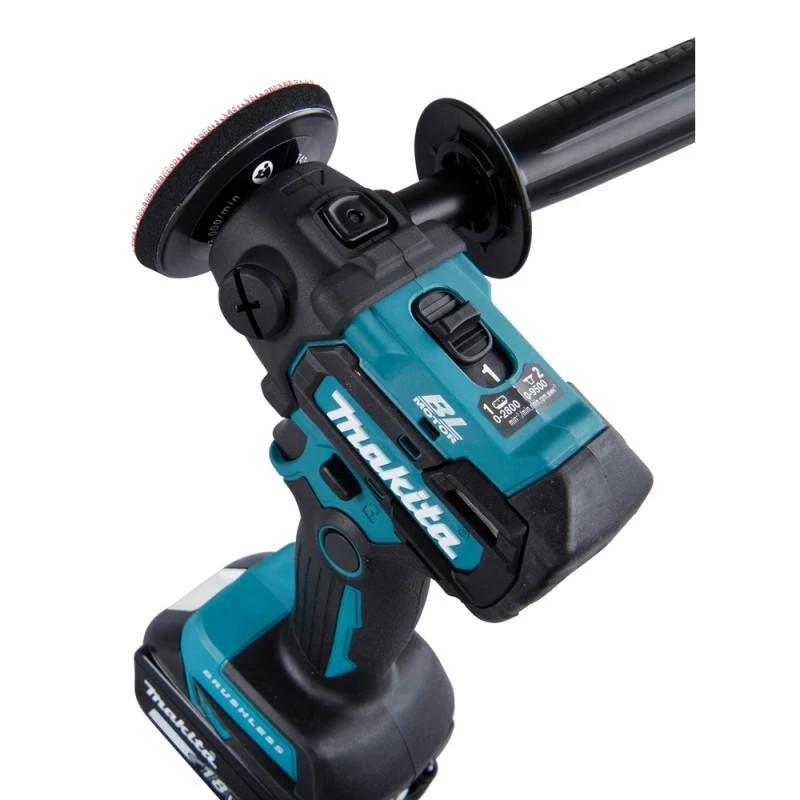 Makita DPV300Z Akumulatorinis poliruoklis 18V Li-ion, 75MM, BL motors, Be akumuliatorių ir kroviklio!!!!