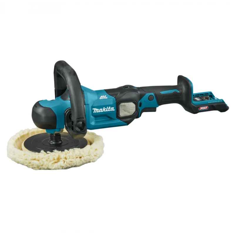Makita PV001GZ Akumuliatorinis poliruokliis XGT, 185mm, 0 - 2200min-1, 3,0kg, "Z" versija - komplektuojamas be akumuliatoriaus ir kroviklio