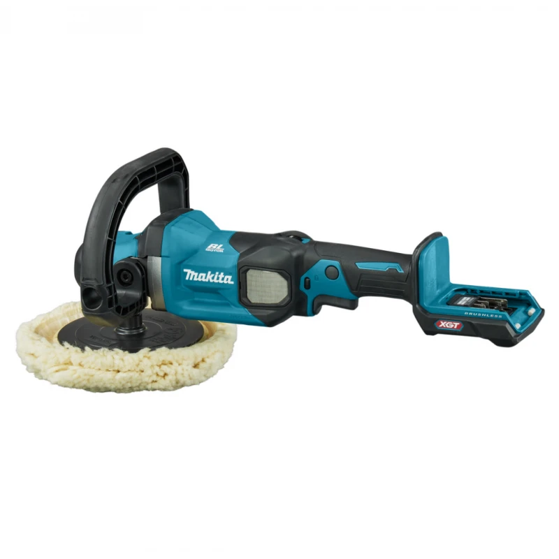 Makita PV001GZ Akumuliatorinis poliruokliis XGT, 185mm, 0 - 2200min-1, 3,0kg, "Z" versija - komplektuojamas be akumuliatoriaus ir kroviklio