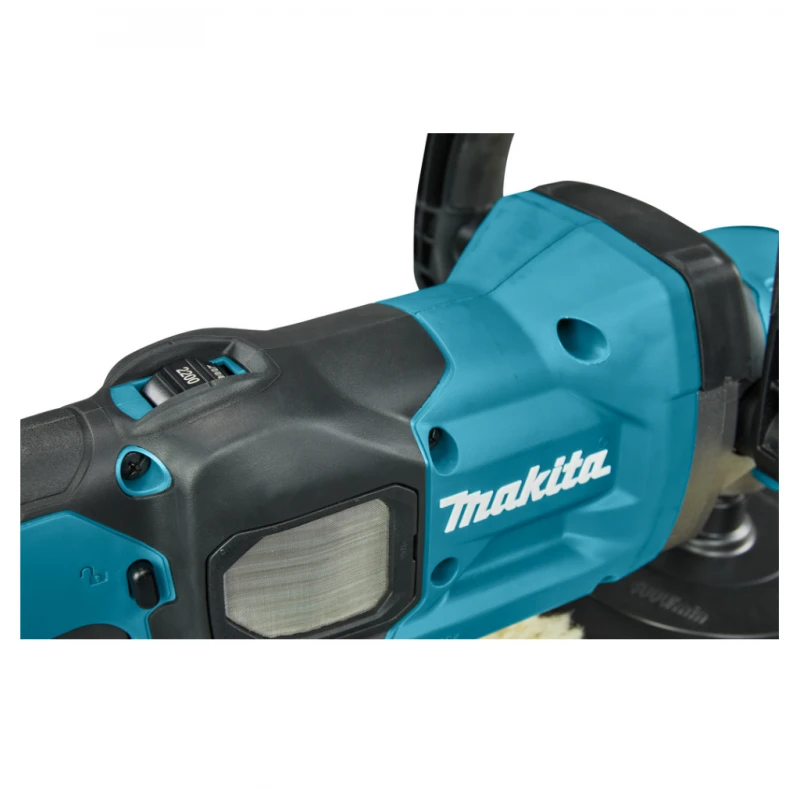 Makita PV001GZ Akumuliatorinis poliruokliis XGT, 185mm, 0 - 2200min-1, 3,0kg, "Z" versija - komplektuojamas be akumuliatoriaus ir kroviklio