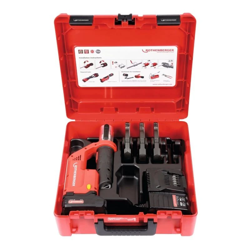 ROTHENBERGER Romax Compact TT SV15-22-28mm akumuliatoriaus slėgis