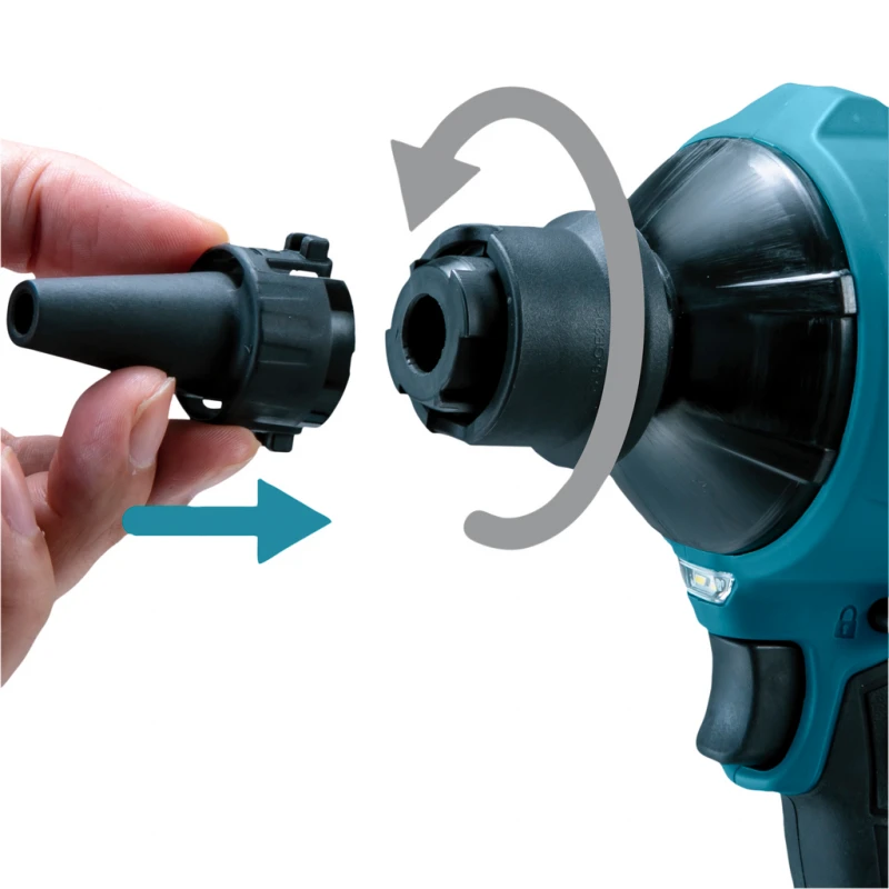 Makita AS001GZ Akumuliatorinis pūstuvas XGT, 0-1.1m³/min, 0-29.7 kPa; 2.3kg, Be akumuliatorių ir kroviklio!