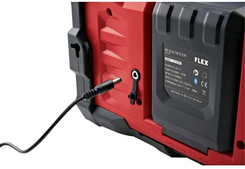 Akumuliatorinis radijo imtuvas FLEX RD 532276 10,8/18,0/230