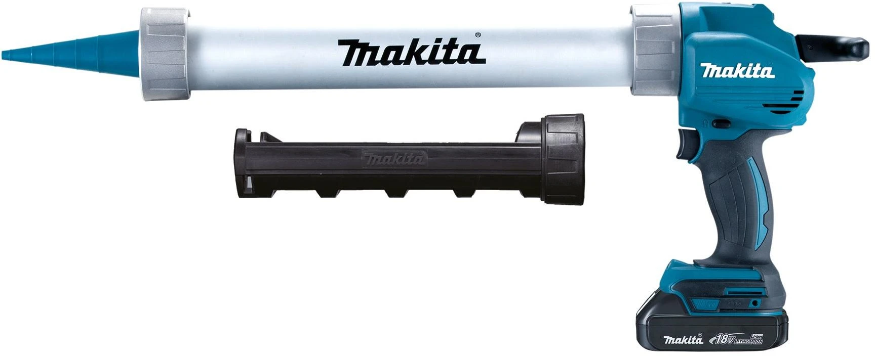 Makita akumuliatorinis sandarinimo pistoletas DCG180RAEX 18V Li-ion, 2x2.0Ah