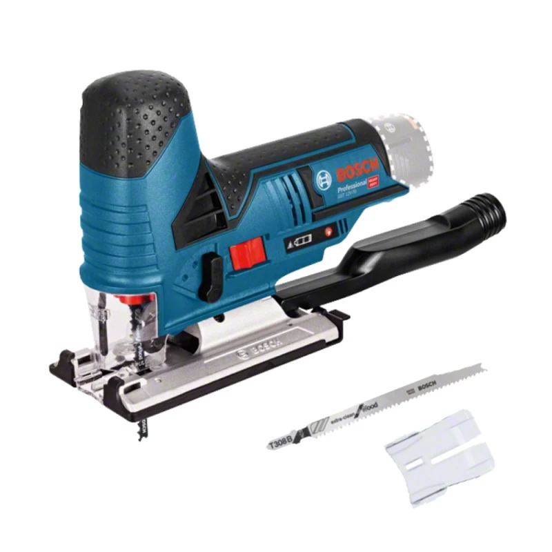 Akumuliatorinis siaurapjūklis Bosch GST 10,8V Li be akumuliatoriaus ir kroviklio