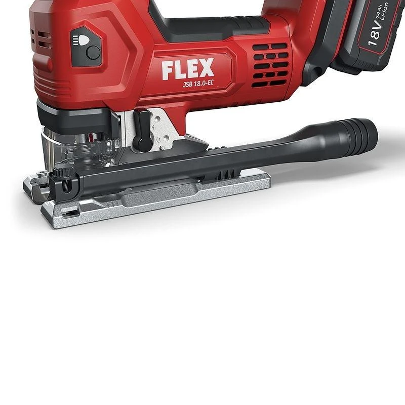 Akumuliatorinis siaurapjūklis FLEX JSB 18.0-EC/5.0 Set