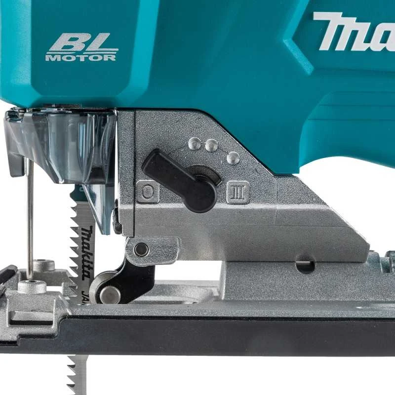 Makita JV002GZ Akumuliatorinis siaurapjūklis XGT 40V, bešepetėlinis variklis, 0-3500min¹, 26mm, "Z" versija - komplektuojamas be akumuliatoriaus ir kroviklio