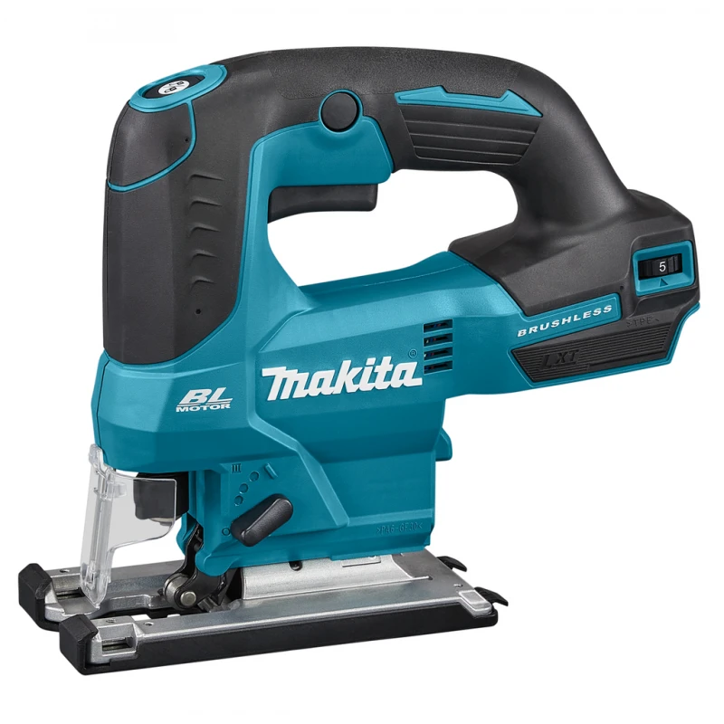 Makita DJV184Z Akumuliatorinis siaurapjūklis 18 V Li-ion, BL-motor, Be akumuliatorių ir kroviklio!