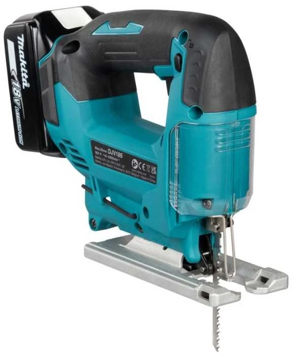 Makita DJV186Z Akumuliatorinis siaurapjūklis 18 V Li-on, 0 - 2,900 minˉ¹, 65mm, Be akumuliatorių ir kroviklio!