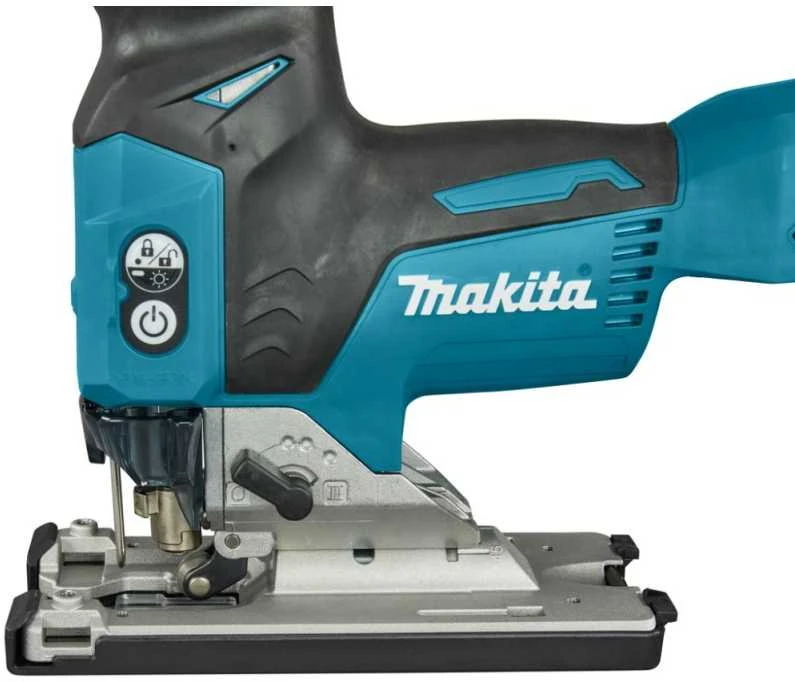 Makita JV001GZ Akumuliatorinis siaurapjūklis XGT 40V, bešepetėlinis variklis, 800-3500min¹, 26mm, "Z" versija - komplektuojamas be akumuliatoriaus ir kroviklio
