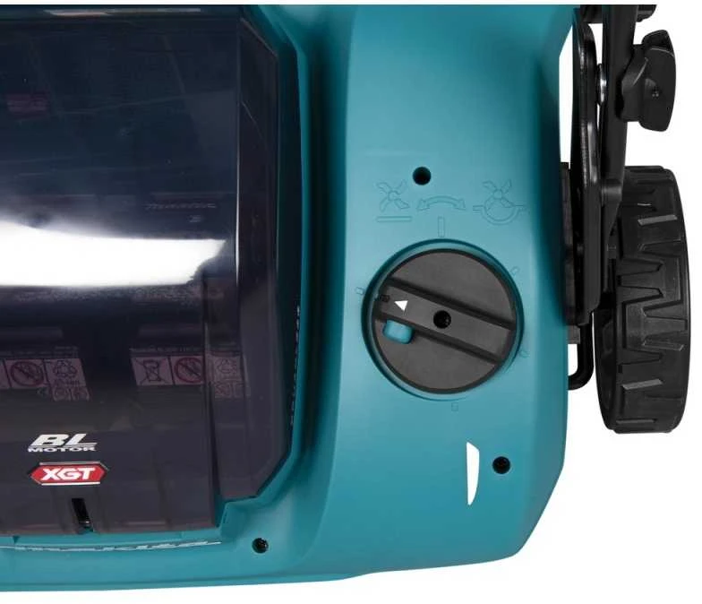 Makita UV001GZ akumuliatorinis skarifikatorius 40Vmax, XGT, BL variklis, plotis 38 cm, žolės surinktuvas 50 l