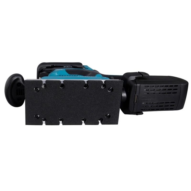 Makita DBO381ZU Akumuliatorinis vibracinis šlifuoklis 18V, 93X185mm, AWS (su AWS lustu), Be akumuliatorių ir kroviklio!