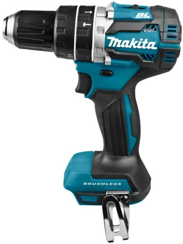 Makita DHP484ZJ smūginis gręžtuvas profiliu