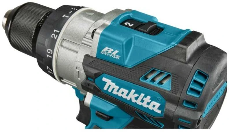 Makita DHP492Z Akumuliatorinis smūginis gręžtuvas 18V, BL-motor, Max 141 Nm, 130/65NM, Be akumuliatorių ir kroviklio!