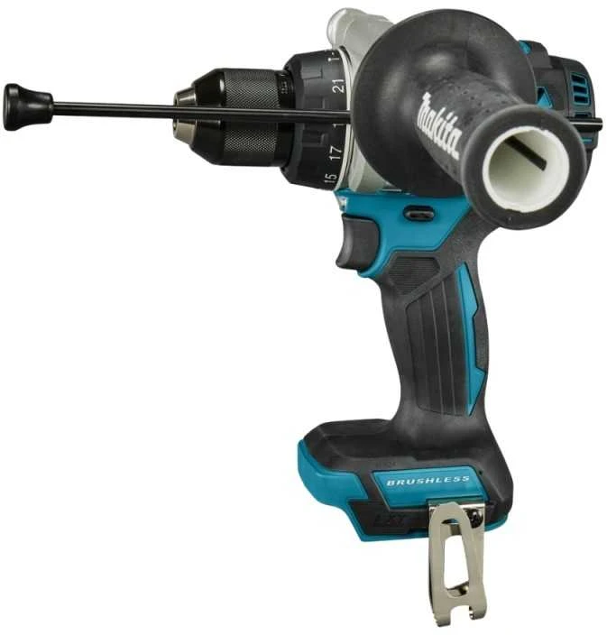Makita DHP492Z Akumuliatorinis smūginis gręžtuvas 18V, BL-motor, Max 141 Nm, 130/65NM, Be akumuliatorių ir kroviklio!