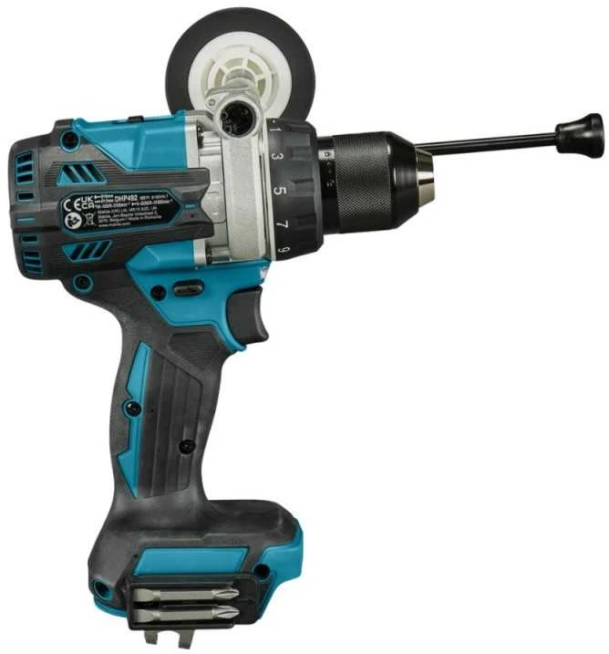 Makita DHP492Z Akumuliatorinis smūginis gręžtuvas 18V, BL-motor, Max 141 Nm, 130/65NM, Be akumuliatorių ir kroviklio!
