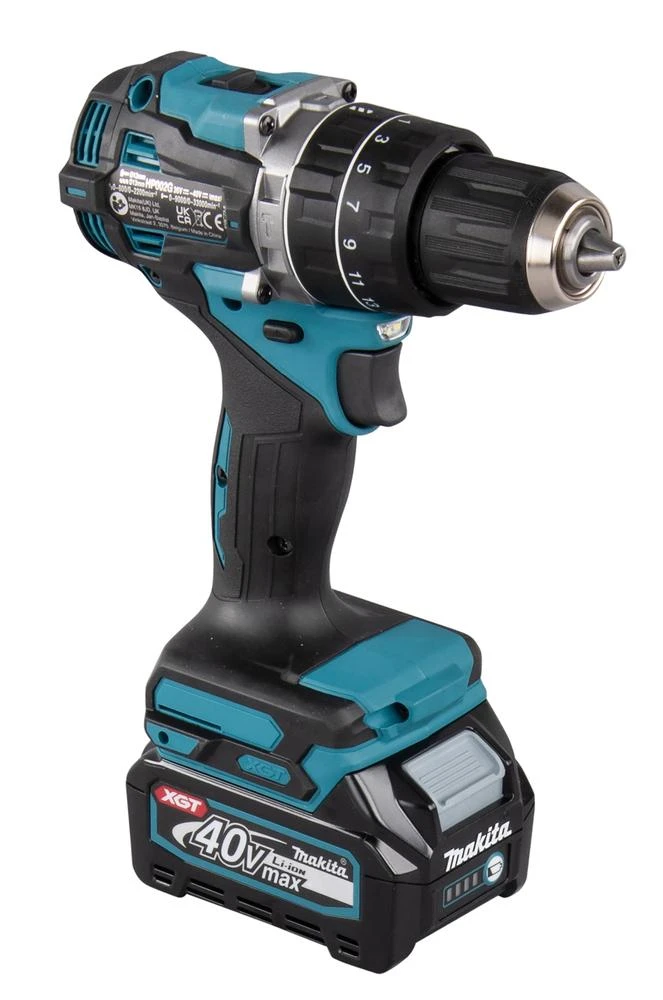 Akumuliatorinis smūginis gręžtuvas-suktuvas Makita HP002GD201 40V Max XGT