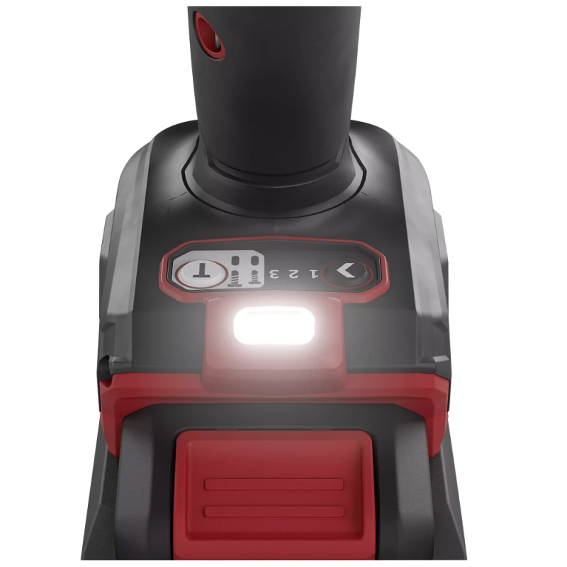 FLEX smūginis suktuvas: valdymo skydelis ir LED apšvietimas
