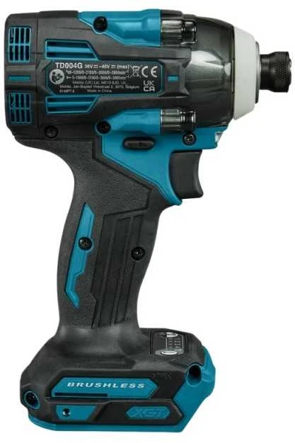 Makita TD004GZ smūginis suktuvas, šoninis profilis
