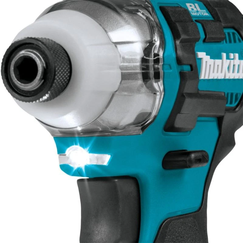 Makita TD111DSAJ Akumuliatorinis smūginis suktuvas, 12V MAX, 2x2,0 Ah Li-ion 135 Nm, 0,97kg, 1/4", LED, MAKPACK