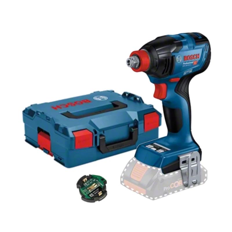 Bosch smūginis veržliasukis GDX 18V-210 C, GCY 42, be akumuliatoriaus ir kroviklio, LB