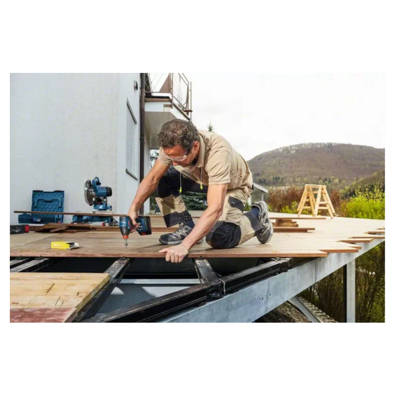 Bosch smūginis veržliasukis GDX 18V-210 C, GCY 42, be akumuliatoriaus ir kroviklio, LB