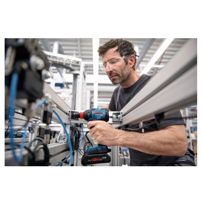 Bosch smūginis veržliasukis GDX 18V-210 C, GCY 42, be akumuliatoriaus ir kroviklio, LB