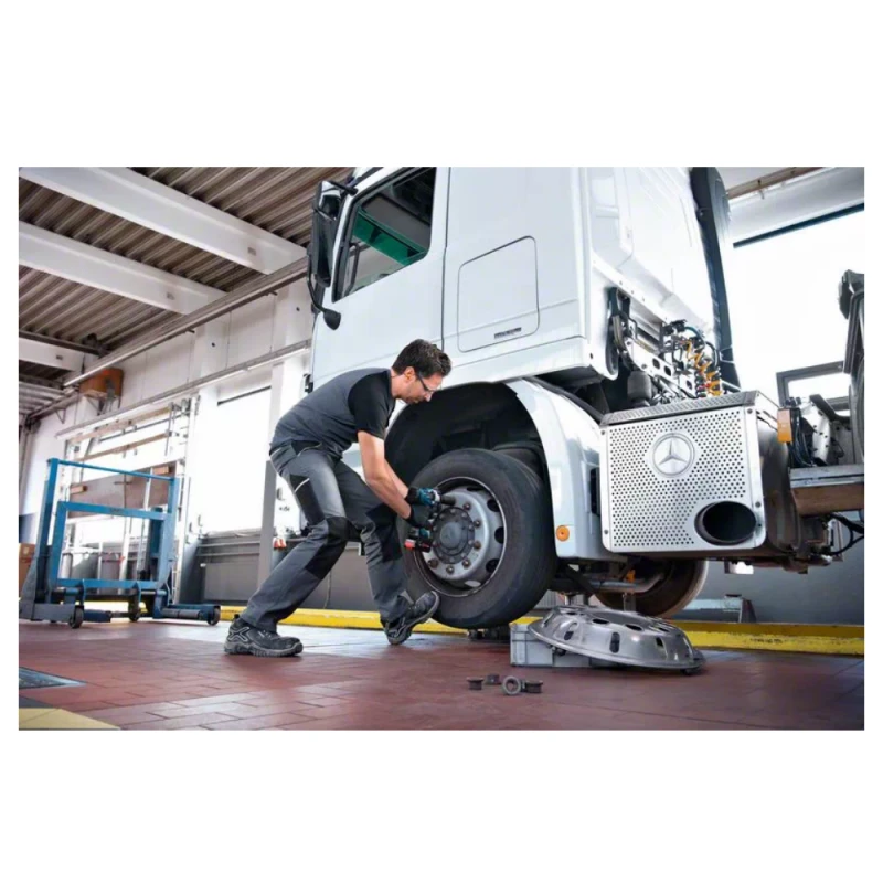Bosch GDS 18V-1050 H, LB be akumuliatoriaus ir kroviklio