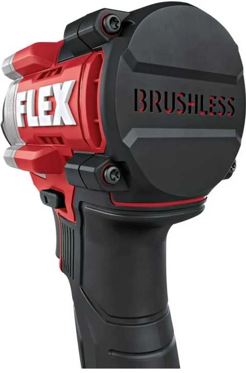 FLEX veržliasukis - Brushless variklio galinė dalis