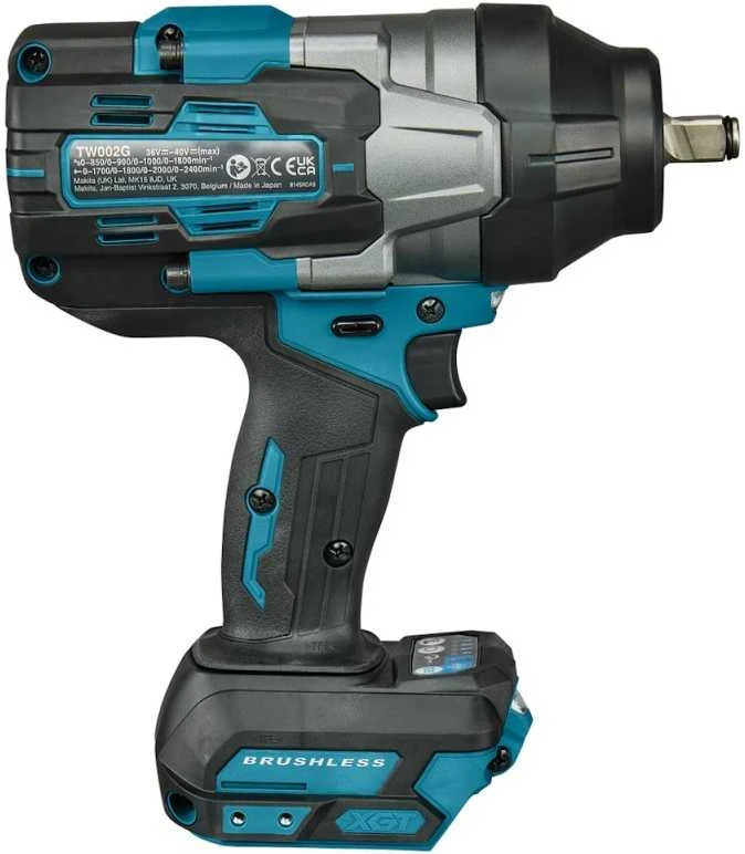 Makita TW002GZ veržliasukio korpusas su technine lentele