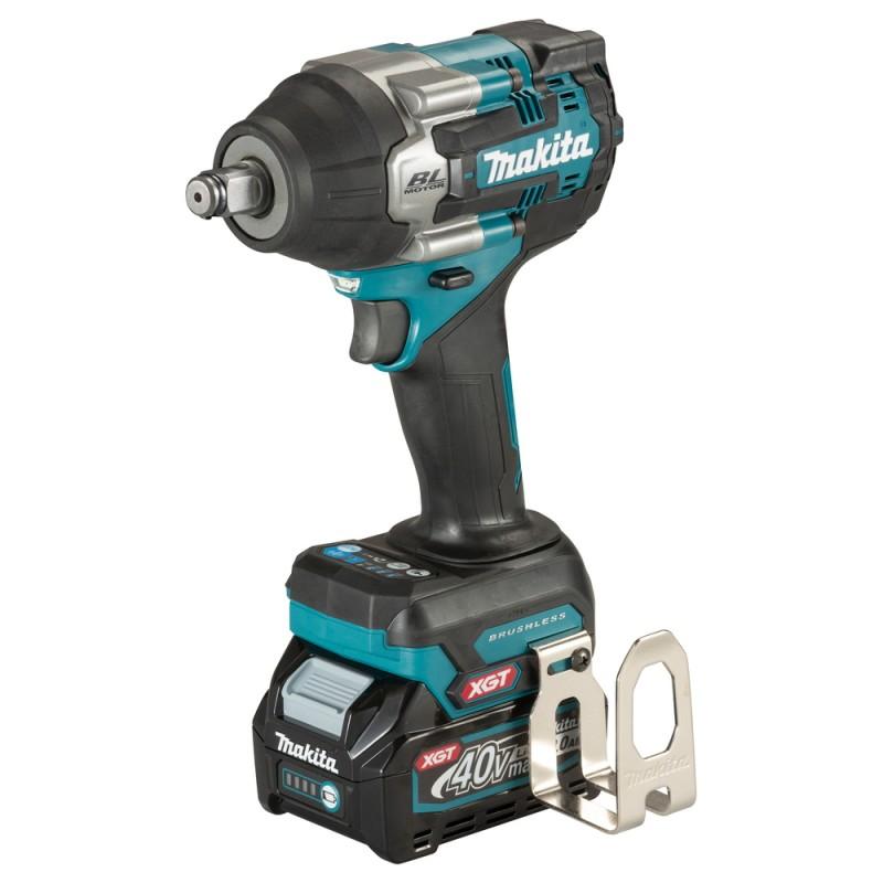 Makita TW007GM201 Akumuliatorinis smūginis veržliasukis 40V XGT, 2x4.0Ah, 1/2", 760Nm, BL-M,