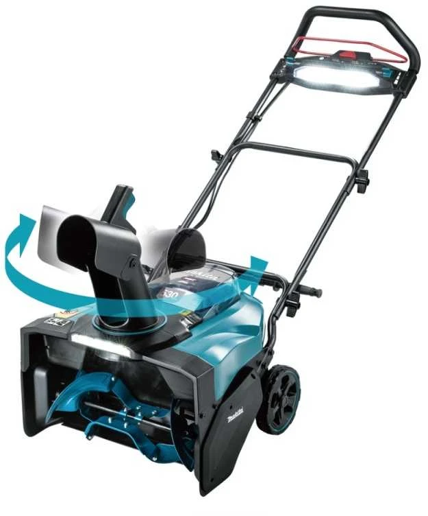 Makita SN001GZ Cordless Snow Blower 40Vmax XGT, 53cm, BL-motor, 30cm height, be akumuliatoriaus ir kroviklio