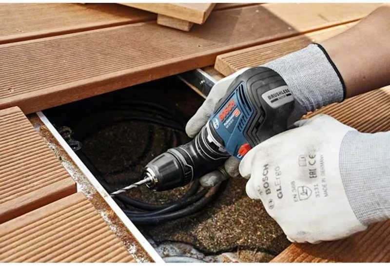 Bosch GSR 12V-35 FC, LB be akumuliatoriaus ir kroviklio, GFA12B