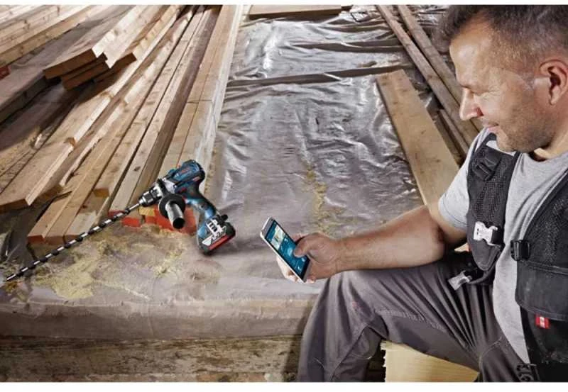 Bosch GSR 18V-110 C, CT be akumuliatoriaus ir kroviklio