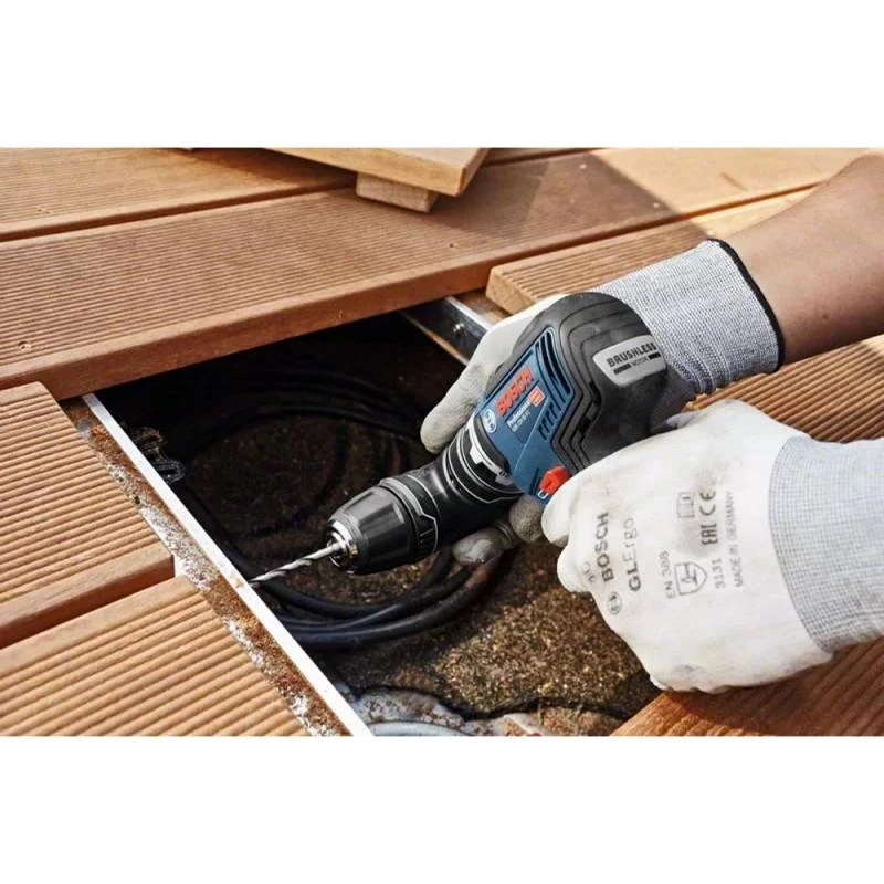 Akumuliatorinis suktuvas-gręžtuvas BOSCH GSR 12V-35 FC Solo su priedais