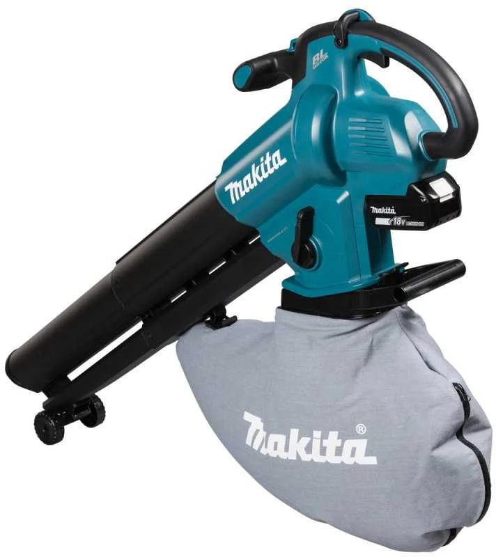 Makita DUB187T002 Cordless Blower Vacuum, 18 V, 1x 5,0Ah, DC18RC, Li-ion, BL-motor