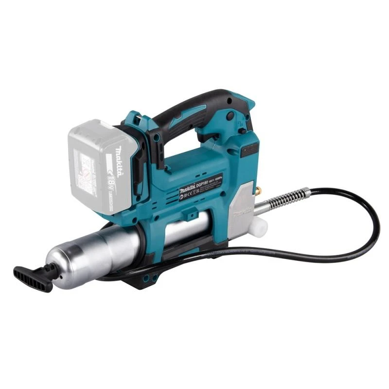 Makita DGP180Z Akumuliatorinis tepimo švirkštas, 18V, 690 bar, 430 ml, Be akumuliatorių ir kroviklio!