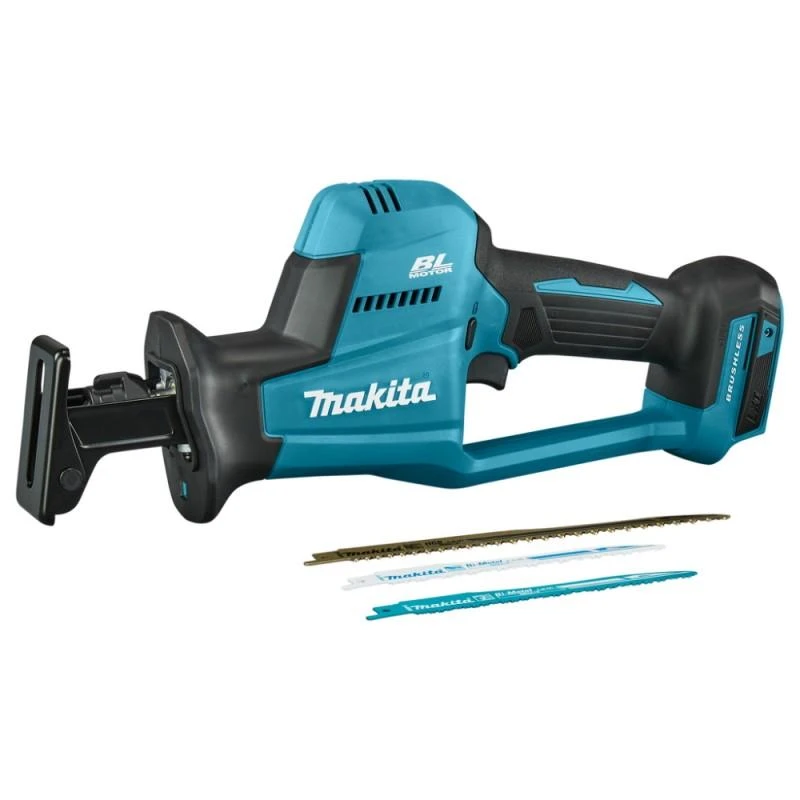 Makita DJR189Z Akumuliatorinis tiesinis pjūklas 18 V, 0 - 3100SPM, 22mm, Be akumuliatorių ir kroviklio!