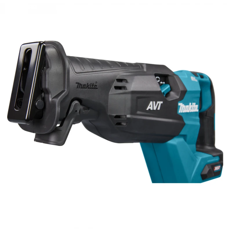 Makita JR002GZ Reciprocating saw XGT, 32mm stroke; švytuoklinio pjovimo funkcija, AVT; greitas ašmenų keitimas; bešepetėlinis variklis, "Z" versija - komplektuojamas be akumuliatoriaus ir kroviklio