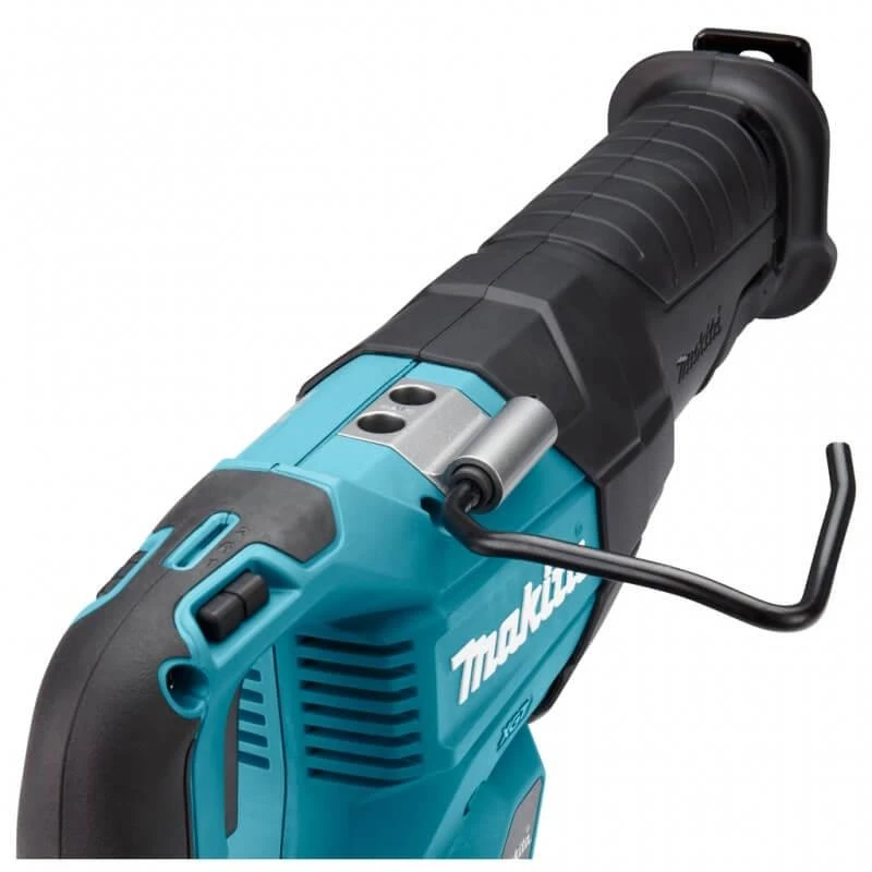 Makita JR001GM201 Reciprocating saw XGT, 32mm stroke; 3,54kg; greitas ašmenų keitimas; bešepetėlinis variklis, 2X4,0Ah, greitasis kroviklis ; įrankių dėklas