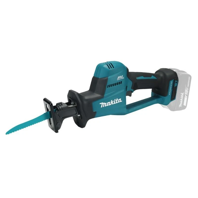 Makita DJR189Z Akumuliatorinis tiesinis pjūklas 18 V, 0 - 3100SPM, 22mm, Be akumuliatorių ir kroviklio!