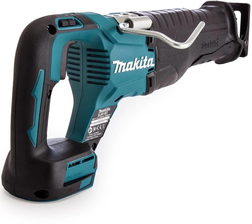 Akumuliatorinis tiesinis pjūklas Makita DJR187RTE, 18 V, 2x5,0Ah Li-ion